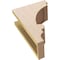 Ekena Millwork 5"W x 10"D x 15"H Classic Diane Rough Cedar Woodgrain TimberThane Corbel, Primed Tan CORUR05X10X15DIARCPR - alternate 4